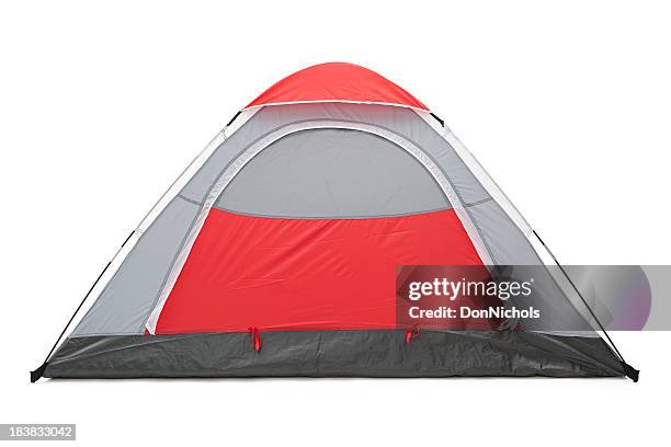 isolated tent - the tent stockfoto's en -beelden