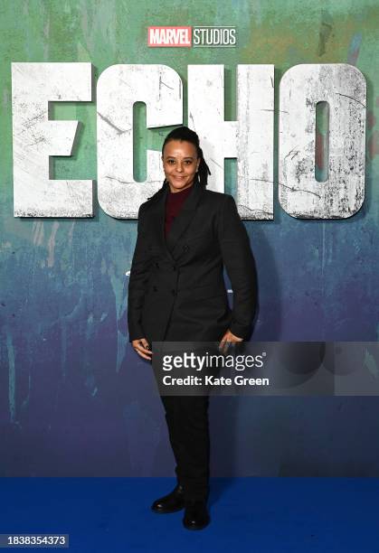 Sade Giliberti attends the UK Special Screening of Marvel Studios', 'Echo', at The Cinema in The Power Station, Battersea Power Station on December...