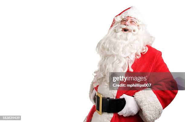 santa claus - kerstman stockfoto's en -beelden