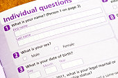 British Census Questionnaire
