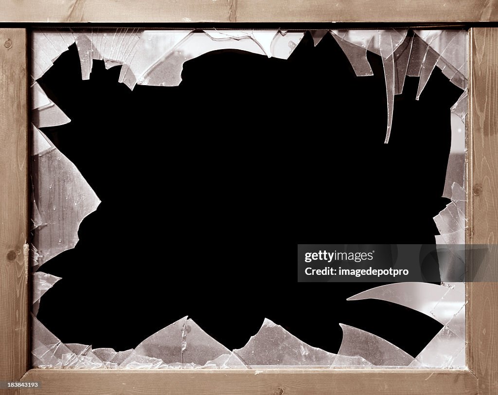Broken window