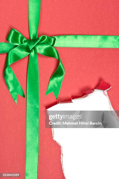 175 Christmas Wrapping Paper Ripped Stock Photos, High-Res Pictures ...