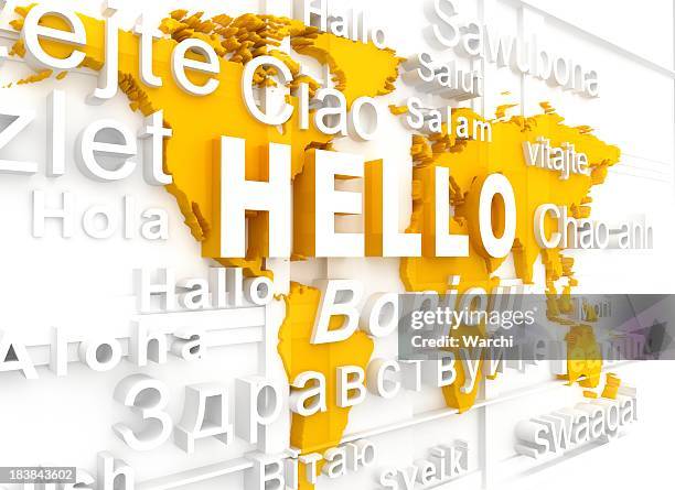 hello - translation stock pictures, royalty-free photos & images