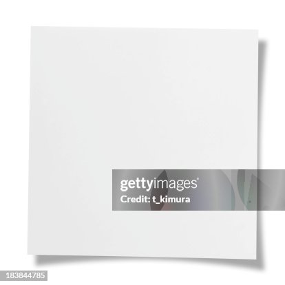 Blank note Blank note