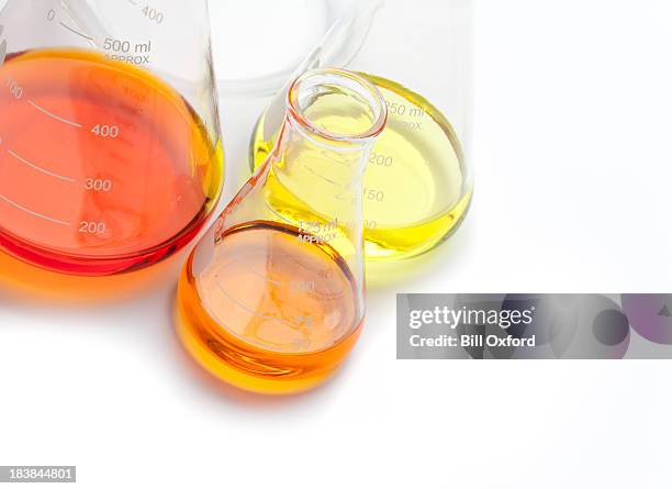 beakers - lubrication stock pictures, royalty-free photos & images