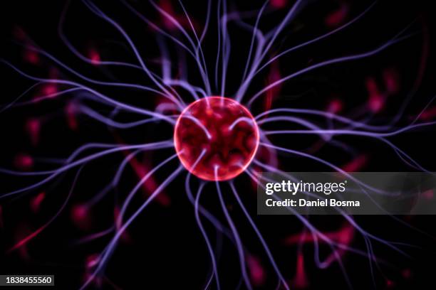 plasma ball - physics stock pictures, royalty-free photos & images