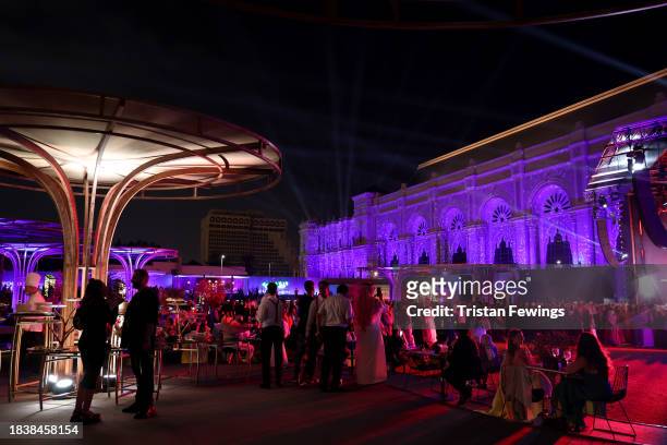 General view of the Festival Garden during the closing night party at the Red Sea International Film Festival 2023 on December 07, 2023 in Jeddah,...