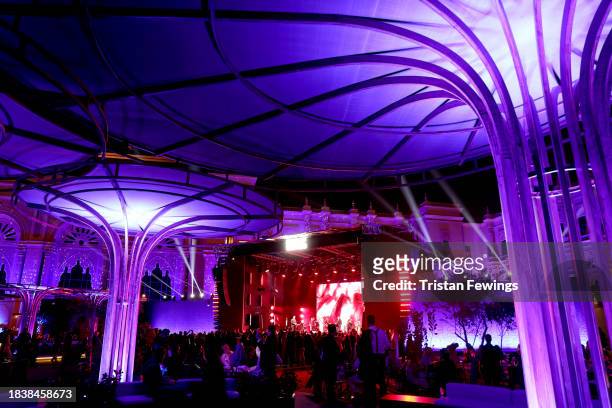 General view of the Festival Garden during the closing night party at the Red Sea International Film Festival 2023 on December 07, 2023 in Jeddah,...