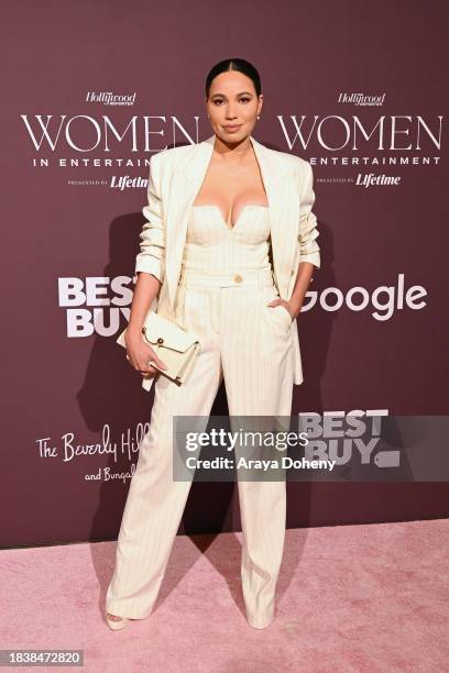 Jurnee Smollett attends The Hollywood Reporter's Women in Entertainment Gala at The Beverly Hills Hotel on December 07, 2023 in Beverly Hills,...