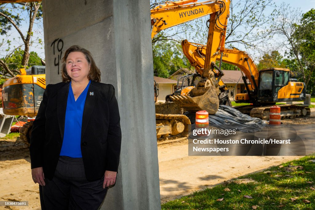 Carol Ruth Haddock Carol Haddock, director, Houston Public Works, poses for a portrait ...