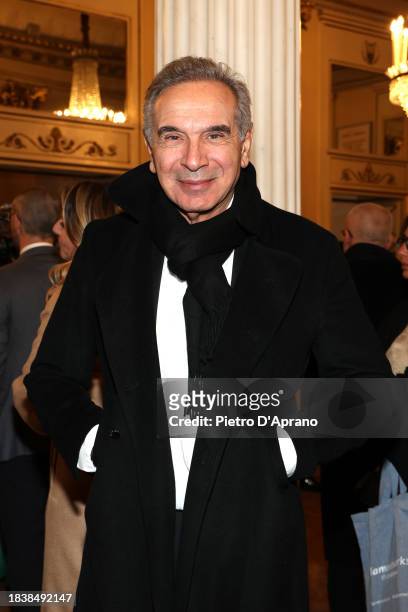 Carlo Capasa attends the 2023/2024 Season Inauguration at Teatro Alla Scala on December 07, 2023 in Milan, Italy.