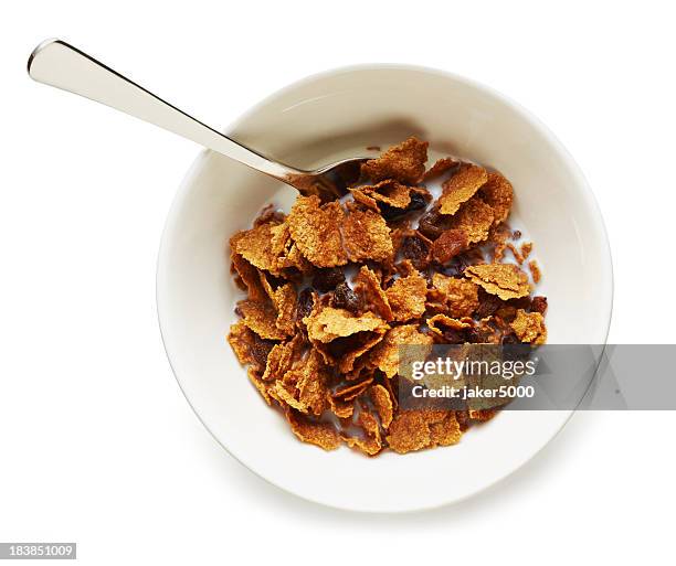 prima colazione - cereali da colazione foto e immagini stock