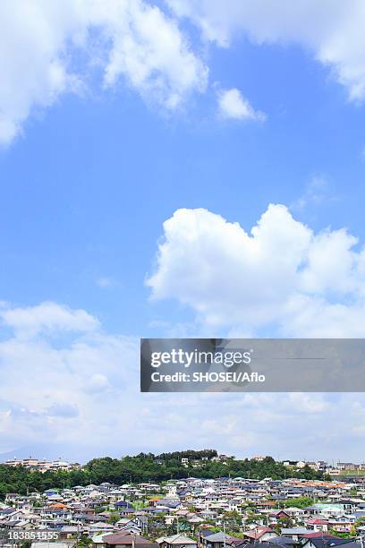 residential area, shizuoka prefecture - mishima city 個照片及圖片檔