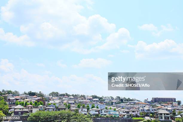 residential area, shizuoka prefecture - mishima city 個照片及圖片檔