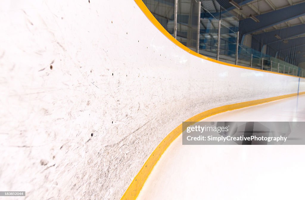 Hockey Rink Corner Boards