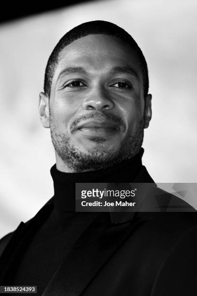 Ray Fisher attends the London premiere of "Rebel Moon - Part One: A Child Of Fire" at BFI IMAX Waterloo on December 07, 2023 in London, England.
