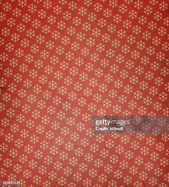 torn paper with snowflake pattern - gift wrapping stock pictures, royalty-free photos & images