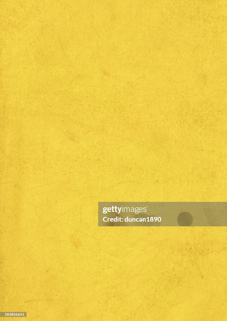 Dirty Yellow Paper Texture