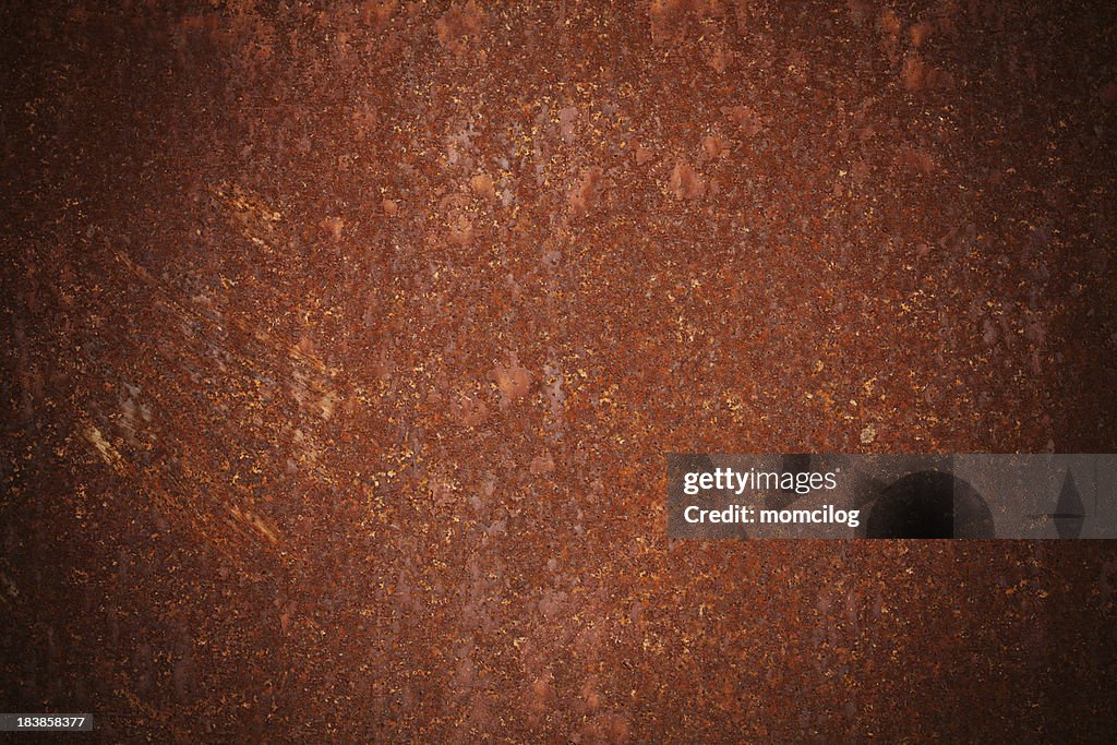 Rusty metal surface