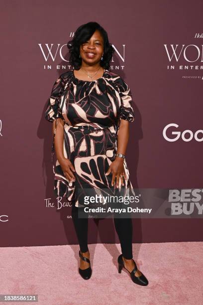 Nekesa Mumbi Moody attends The Hollywood Reporter's Women in Entertainment Gala at The Beverly Hills Hotel on December 07, 2023 in Beverly Hills,...