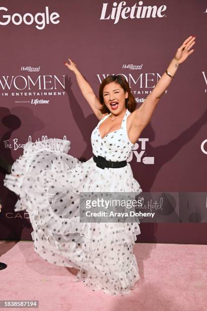 Annie Gonzalez attends The Hollywood Reporter's Women in Entertainment Gala at The Beverly Hills Hotel on December 07, 2023 in Beverly Hills,...