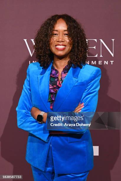 Kathryn Busbyattends The Hollywood Reporter's Women in Entertainment Gala at The Beverly Hills Hotel on December 07, 2023 in Beverly Hills,...