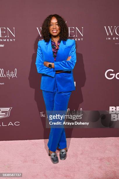 Kathryn Busby attends The Hollywood Reporter's Women in Entertainment Gala at The Beverly Hills Hotel on December 07, 2023 in Beverly Hills,...