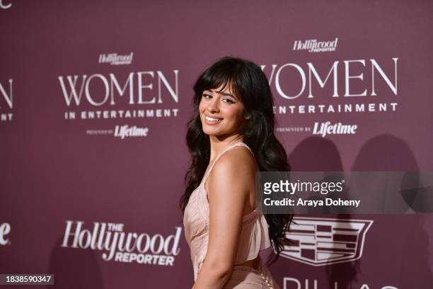 Camila Cabello attends The Hollywood Reporter's Women in Entertainment Gala at The Beverly Hills Hotel on December 07, 2023 in Beverly Hills,...