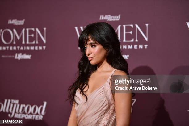 Camila Cabello attends The Hollywood Reporter's Women in Entertainment Gala at The Beverly Hills Hotel on December 07, 2023 in Beverly Hills,...
