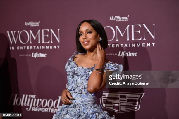 Kerry Washington attends The Hollywood Reporter's Women in Entertainment Gala at The Beverly Hills Hotel on December 07, 2023 in Beverly Hills,...