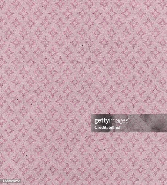 faded pink paper with ornament - girly wallpapers stock pictures, royalty-free photos & images