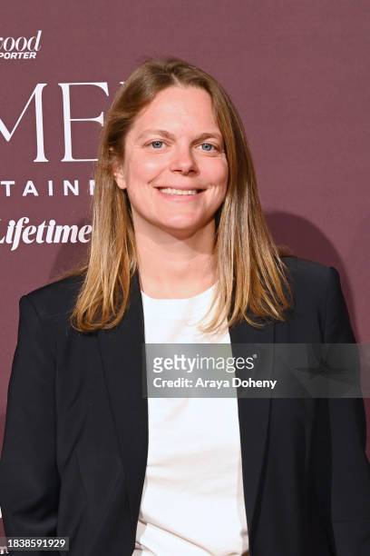 Tonia Davis attends The Hollywood Reporter's Women in Entertainment Gala at The Beverly Hills Hotel on December 07, 2023 in Beverly Hills, California.