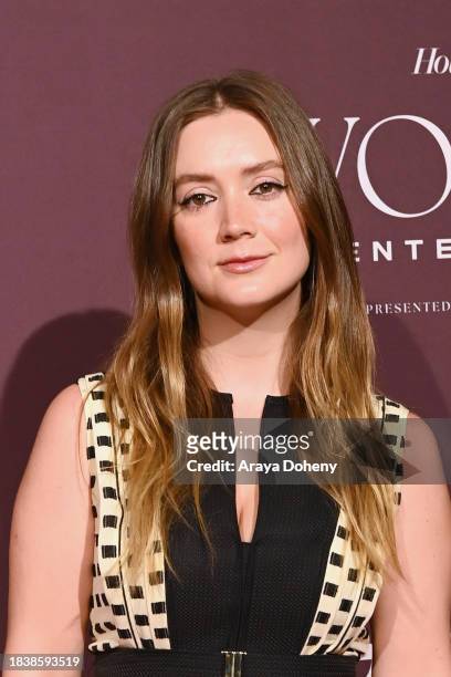 Billie Lourd attends The Hollywood Reporter's Women in Entertainment Gala at The Beverly Hills Hotel on December 07, 2023 in Beverly Hills,...