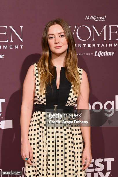 Billie Lourd attends The Hollywood Reporter's Women in Entertainment Gala at The Beverly Hills Hotel on December 07, 2023 in Beverly Hills,...
