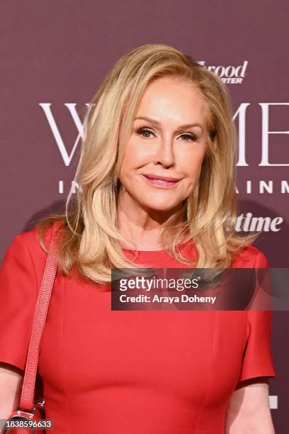 Kathy Hiltonattends The Hollywood Reporter's Women in Entertainment Gala at The Beverly Hills Hotel on December 07, 2023 in Beverly Hills, California.