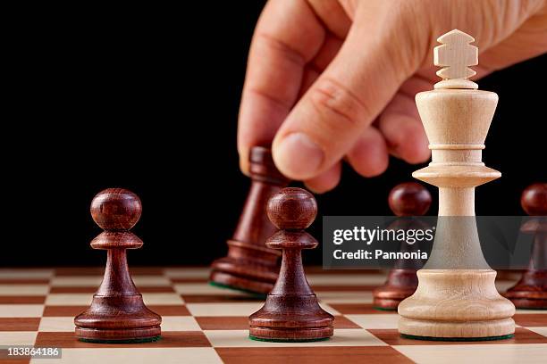 chess game - pawn stock pictures, royalty-free photos & images