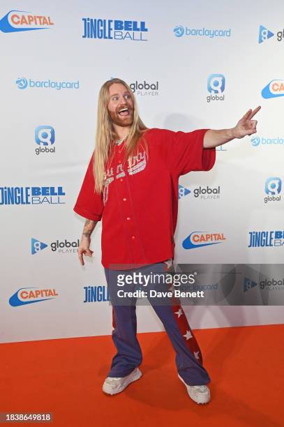 Sam Ryder attends Capital's Jingle Bell Ball 2023 at The O2 Arena on December 10, 2023 in London, England.