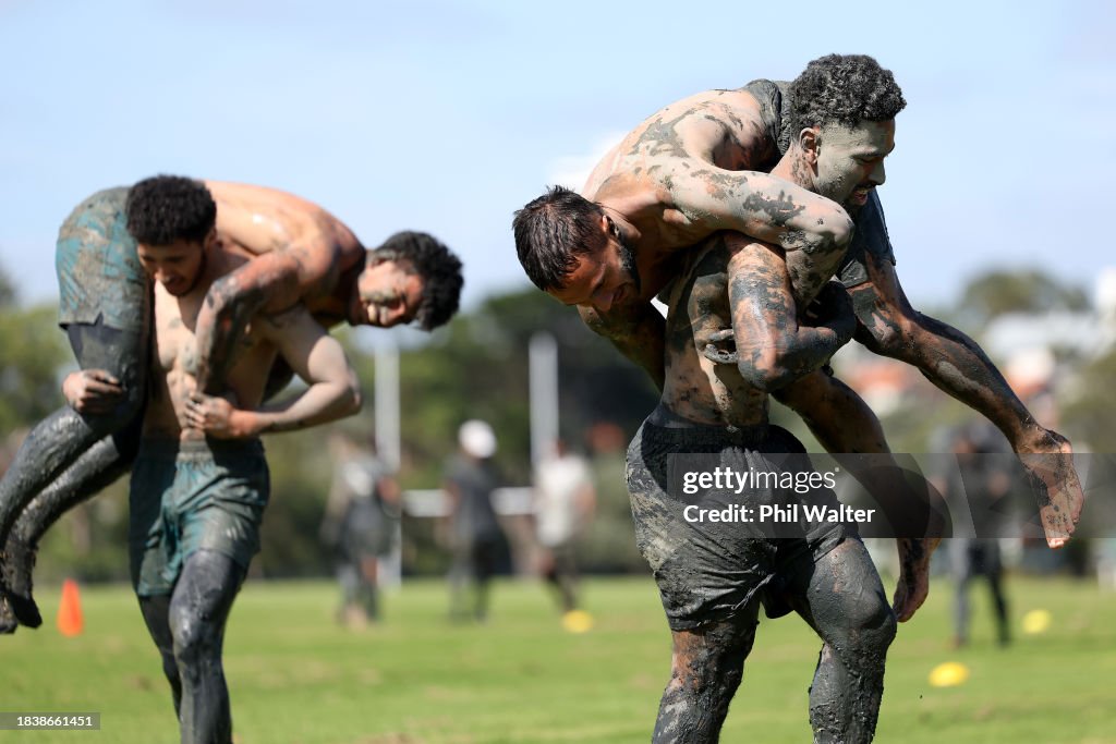 Auckland Blues Mud Run Training Session