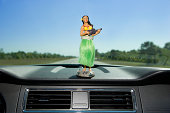 Dashboard hula dancer