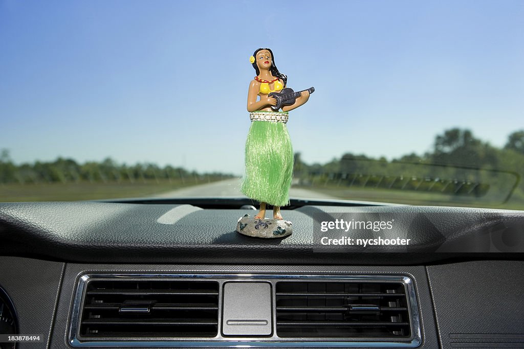 Painel Dançarino de hula
