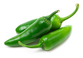 Fresh jalapeno peppers