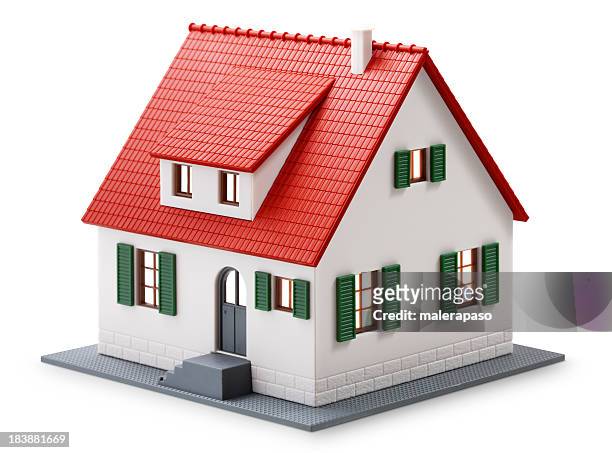 house - three dimensional stock pictures, royalty-free photos & images