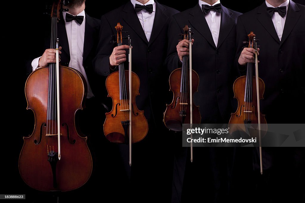 String Quartet High-Res Stock Photo - Getty Images