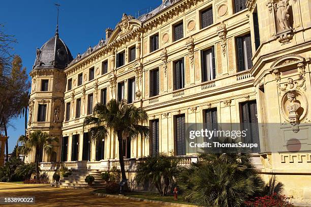 königlich-andalusische reitschule jerez - jerez de la frontera stock-fotos und bilder