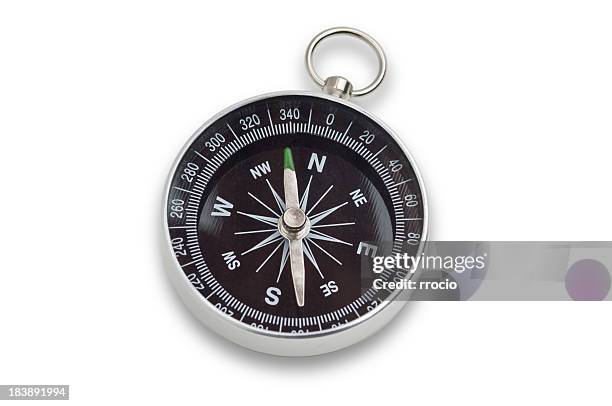 compass (compasso) - compass north foto e immagini stock