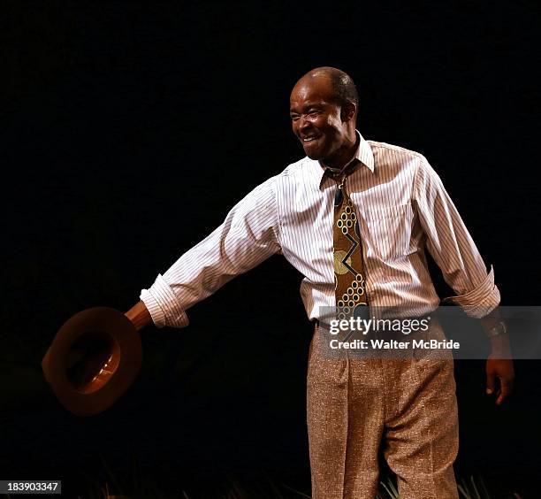 Leon Addison Brown attends the "The Trip To Bountiful" Final Performance Celebration at Stephen Sondheim Theatre on October 9, 2013 in New York City.