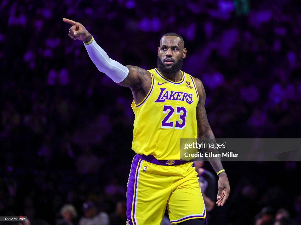 New Orleans Pelicans v Los Angeles Lakers: Semifinals - 2023 NBA In-Season Tournament