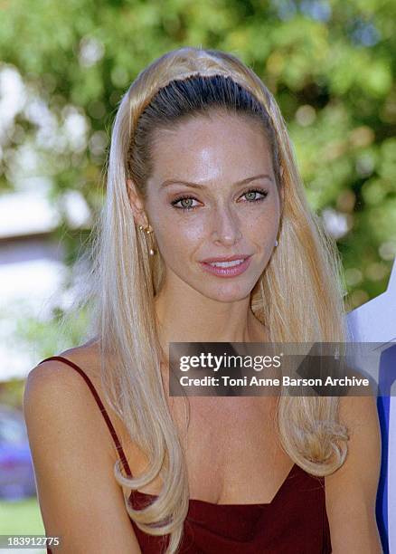 Tonya Kinzinger during MIPCOM 2000 - TV Series Dark Realm from Warner Brothers in Cannes, France.