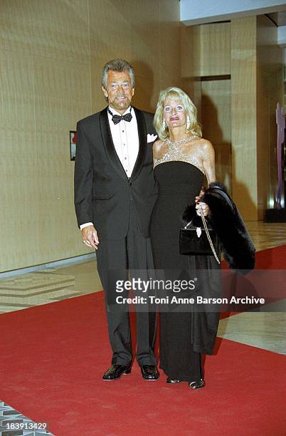 Stephen J. Cannell & Wife during 41st Monte-Carlo Television Festival - The Gold Nymph Awards at Grimaldi Forum in Monte-Carlo, Monaco.
