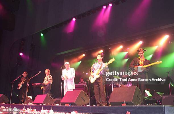 The Beach Boys during Red Cross Ball 2001 - Beach Boys Performance at Monte-Carlo Sporting Club in Monte-Carlo, Monaco.